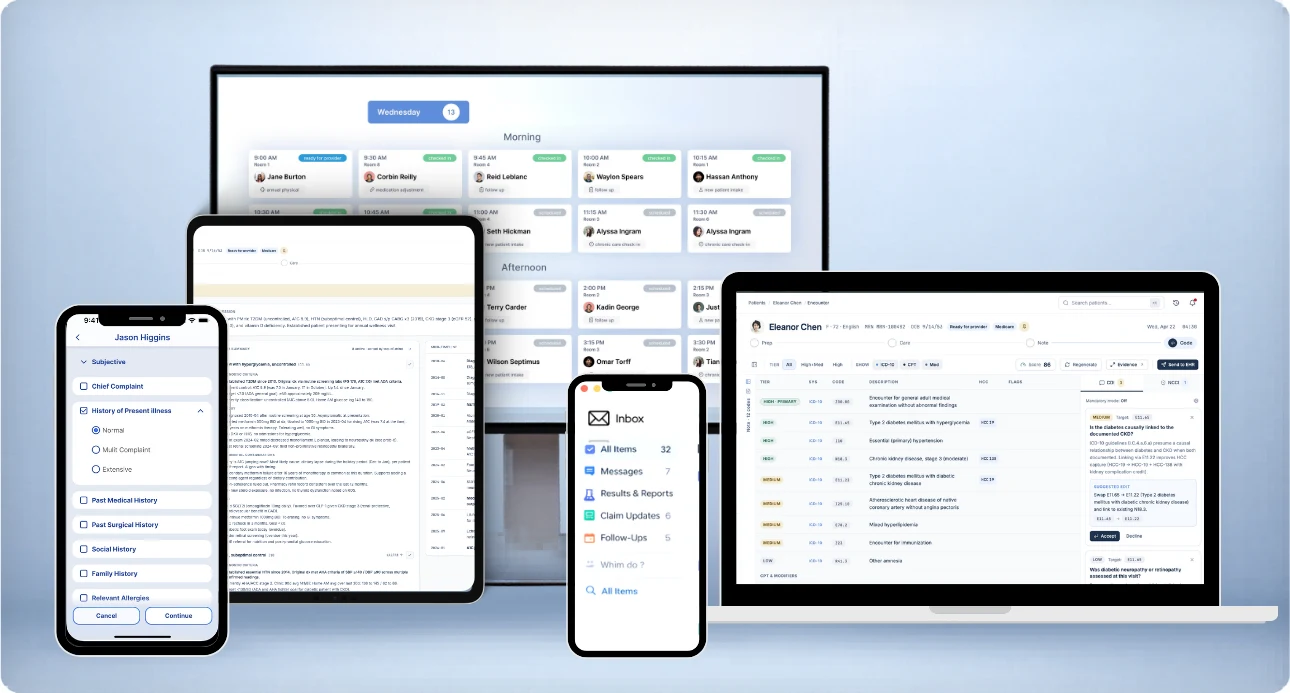 Matic running on desktop, laptop, tablet, and mobile